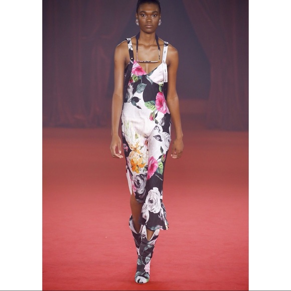 OFF-WHITE C/O by Virgil Abloh Floral Dress 38 US4 - Picture 2 of 8